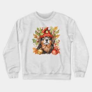 Christmas dog Crewneck Sweatshirt